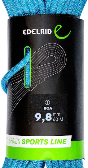 Edelrid Динамично Въже За Планинарство С Дължина 60м Синьо
