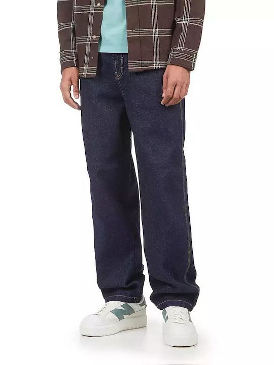 Madison Ανδρικό Παντελόνι Τζιν με Loose Baggy Εφαρμογή Μπλε