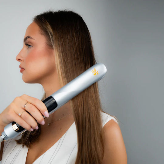 SKINVIBE Steamplasma Преса За Коса С Пара И Керамични Плочи Йонна