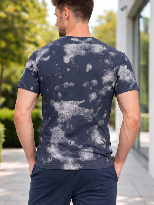 Herrenblusen Kurzarm T-Shirt Muster