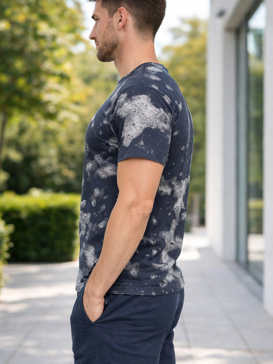 Herrenblusen Kurzarm T-Shirt Muster