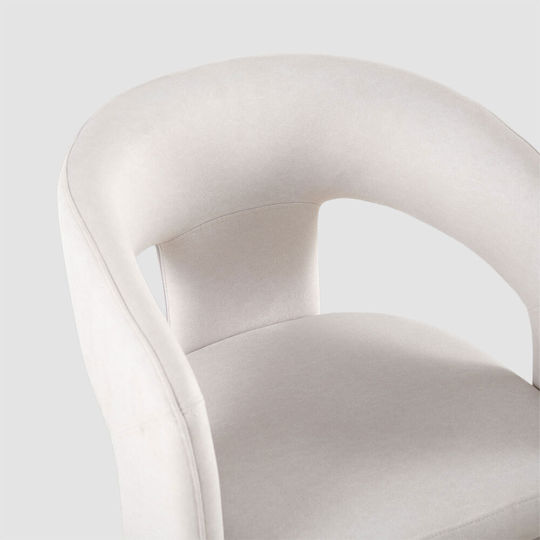 Coco Πολυθρόνα Beige 60x56x81cm