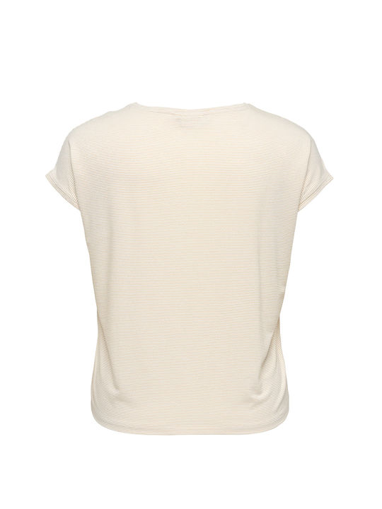 Women's Summer Sleeveless Gold Blouse