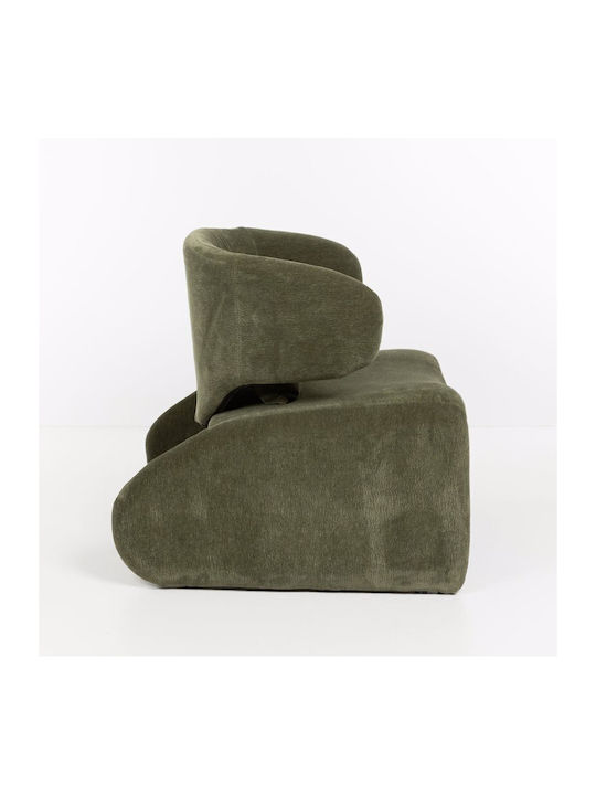 Enigma Scaun De Relaxare Verde Ulei 73x78x44cm