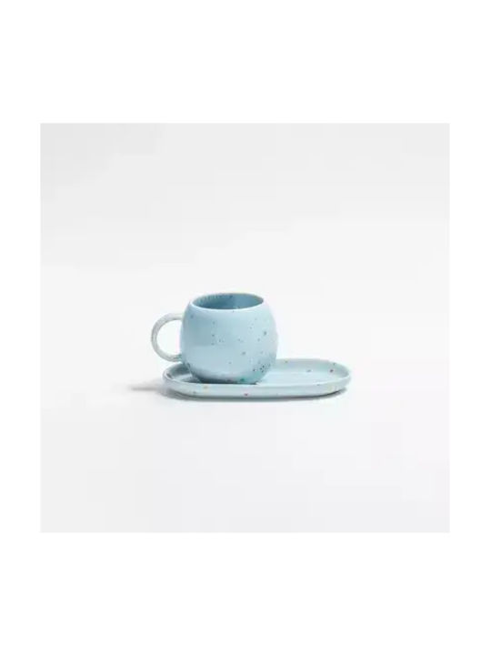 Egg Back Home Ceramic Blue Mug 250ml