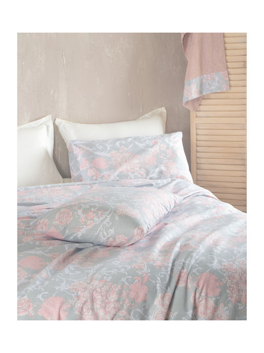 Rythmos Set Steppdecke Einzel 160x240cm Next Candince Rosa 2 Stück