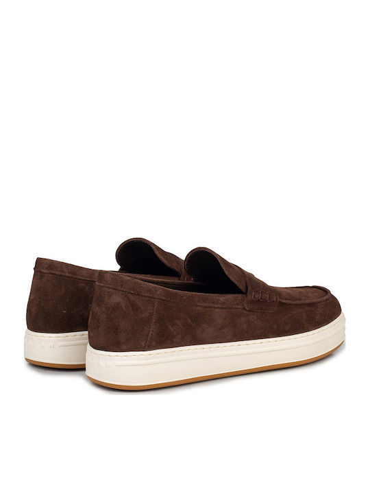 Mocasini Barbati in Culoare Maro