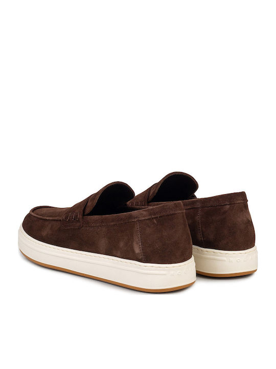 Mocasini Barbati in Culoare Maro