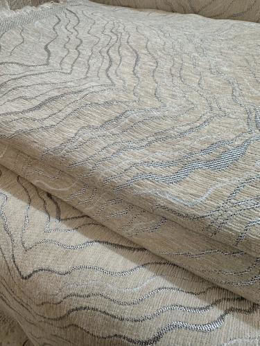 Linea Home Volcan Τριθέσιου Καναπέ Π180xΜ300cm Εκρού
