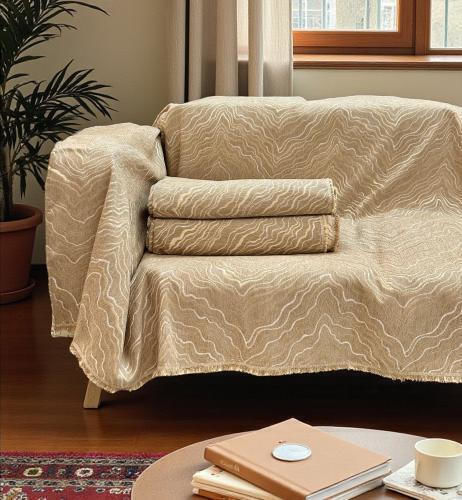 Linea Home Volcan Ριχτάρι Πολυθρόνας 180x160εκ. Μπεζ LH2025314-1 Linea Home Volcan Ριχτάρι Πολυθρόνας 180x160εκ. Μπεζ LH2025314-1