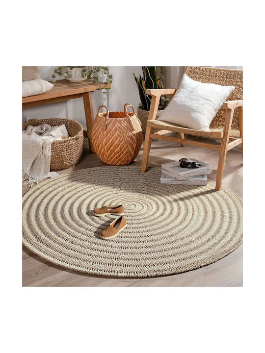 Phos & Gaia Handmade Round Summer Wicker Sisal Rug Φ150cm