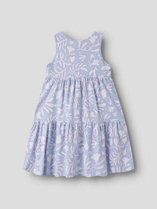Mädchenkleid Ärmellos Flieder