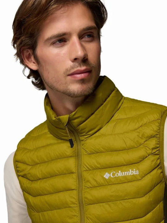Pass Hybrid Sleeveless Jacket Mossy Green/Greenscape