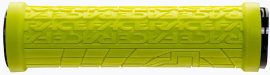 Race Face Grippler Handlebar Grips Yellow Size 30 Mm