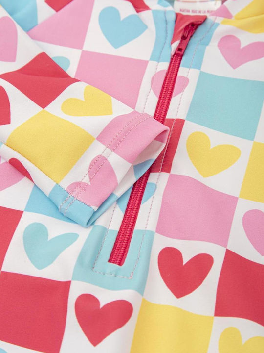 Agatha Ruiz De La Prada Детски Цял Бански С Дълъг Ръкав Многоцветен