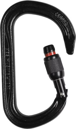 Petzl Vulcan Carabinier Cu Închidere Cu Șurub Negru