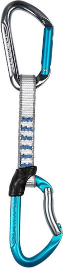 Climbing Technology Skylotec Salto Set Ny 12 Cm 6 Bucăți Quickdraws Titanium Electric Blue