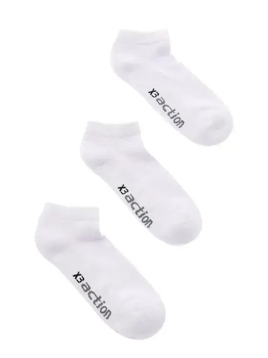 Walk Мъжки Чорапи Бели 3Pack
