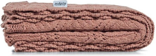 Mamas & Papas Baby Blanket Nursery Swaddling Blanket Pink 70x90cm