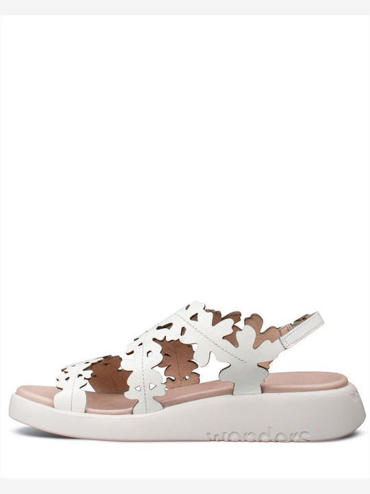 Women's Flat Sandals White