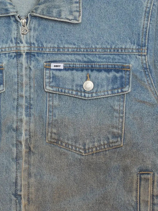 Denim Jacket Heavy Vintage Light Indigo