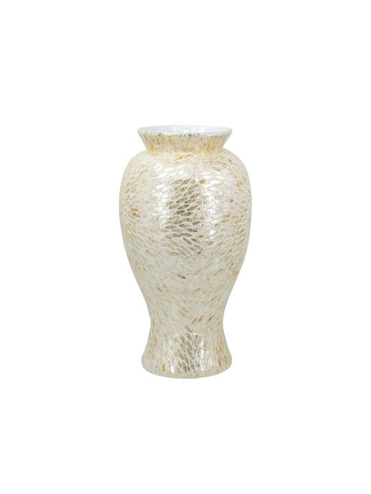 Artekko Dekorative Bambusvase Ecru 34x34xH61cm