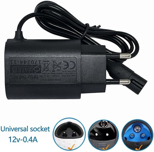 12v 0.4a Replacement Shaving Charger Compatible Braun Series S3 S5 S7 S8 S9 Electric Shaver Charger Adapter