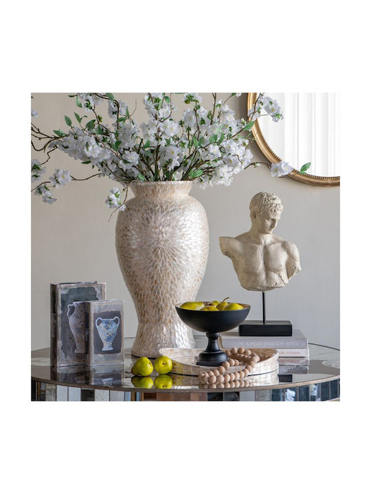 Artekko Dekorative Bambusvase Ecru 34x34xH61cm