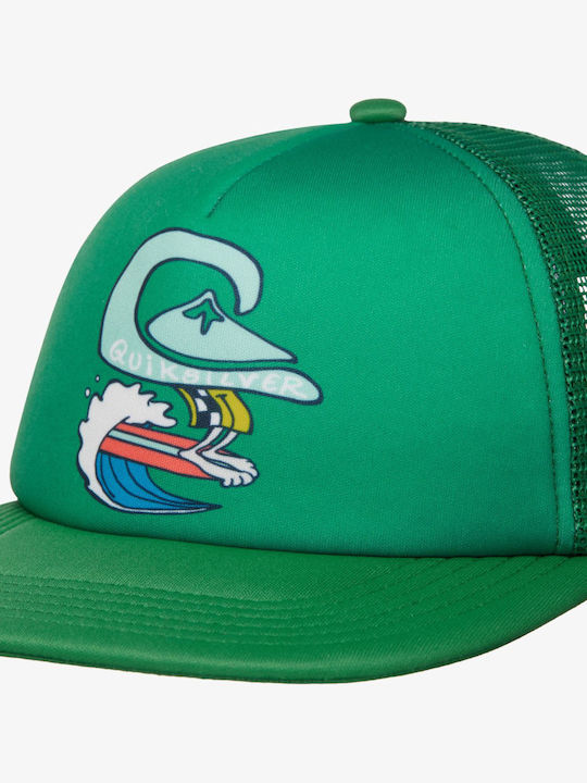 Quiksilver Παιδικό Καπέλο Jockey Υφασμάτινο Πράσινο