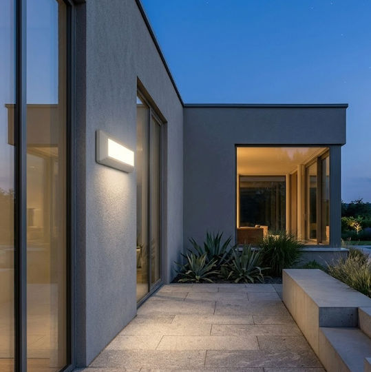 Aca Στεγανή Πλαφονιέρα LED 4W 3000K