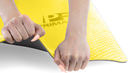PrimaFit Στρώμα Γυμναστικής Yoga Μπεζ (183x61cm)