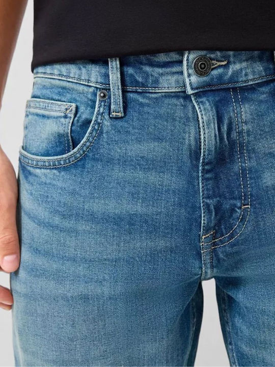 Rick Ανδρικό Παντελόνι Τζιν με Slim Εφαρμογή Denim Blue