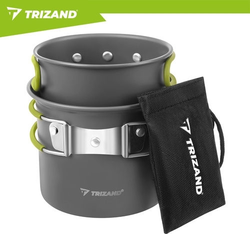 Trizand Σετ Μαγειρέματος για Camping 1200ml