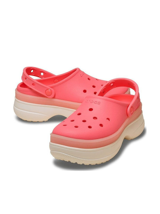 Crocs Classic Γυναικεία Σαμπό Ροζ Crocs Classic Γυναικεία Σαμπό Ροζ