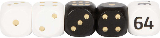 Small Foot Wooden Chess Pieces Gold 4cm