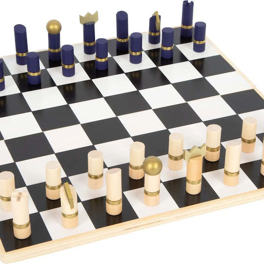 Small Foot Wooden Chess Pieces Gold 4cm