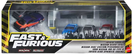 Hot Wheels Mașinuță Premium Fast & Furious Tokyo Drift Vehicle Set
