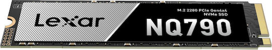 Lexar NQ790 SSD 512GB M.2 Type With PCI Express 4.0 Connection Compatible With PlayStation 5 Lnq790X512G-Rnnng