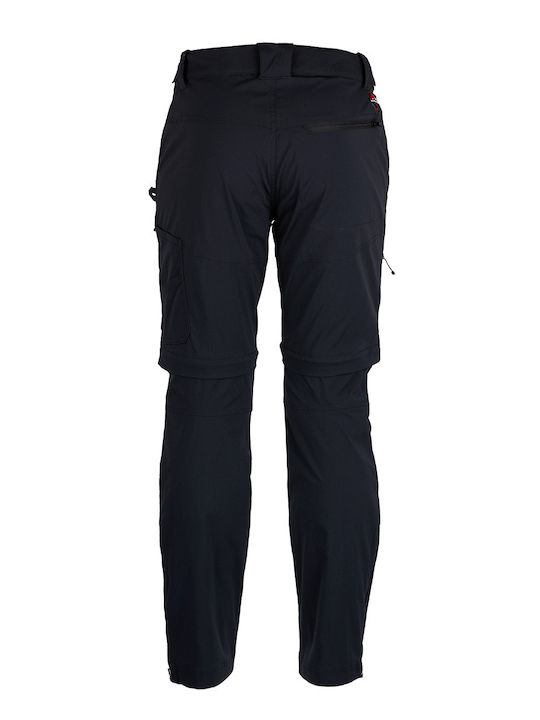 Northfinder Männliches Lang Bergsteigerhose Schwarz