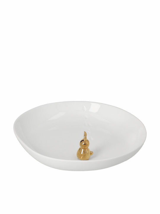 Raeder Decorative Bowl Porcelain Gold 12.5x12.5x3cm