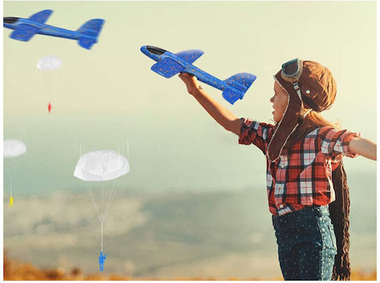 Flying Blue Styrofoam Airplane 49x47 Cm Aria Trade