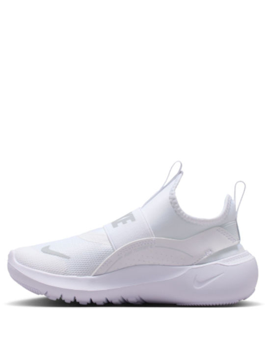 Flex Runner Kids Sports Shoes Running Slip-On White