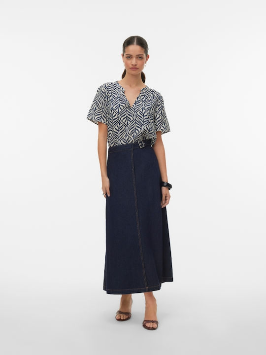 Women's Blouse Navy Blue