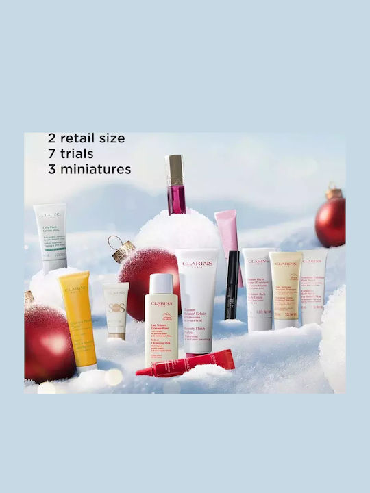 Clarins Advent Calendar 12 Holiday Season Shade Black Pink