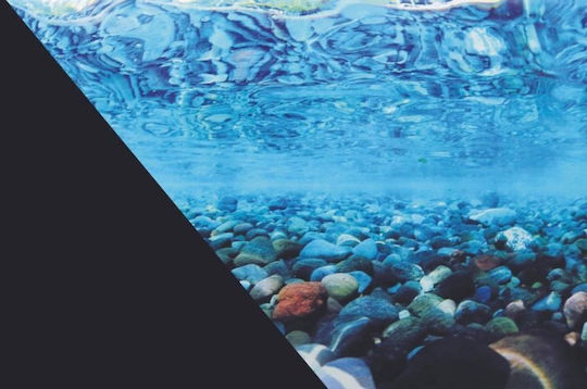 Zolux Zolux Double-sided Aquarium Background Stones On Bottom Black 50 X 80 Cm