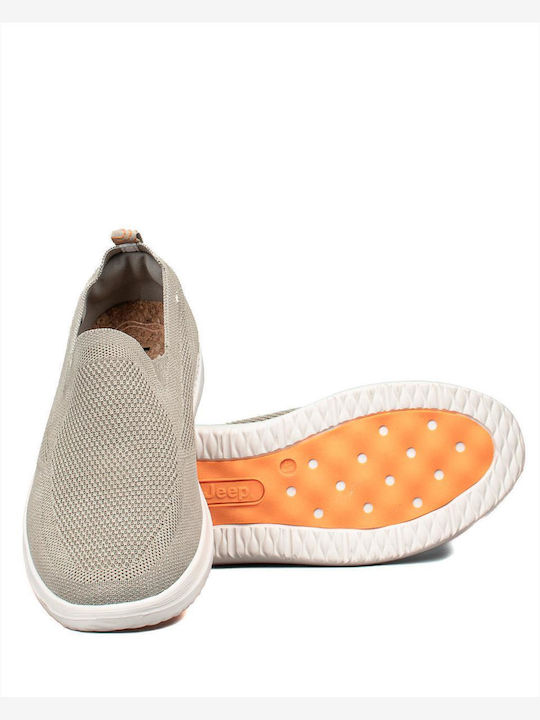 Men's Slip-Ons Beige