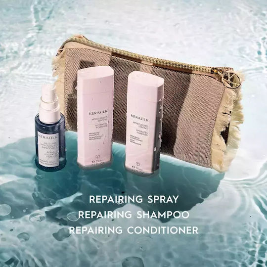 Kerasilk Essentials Repairing Travel Set Dry Damaged Hair