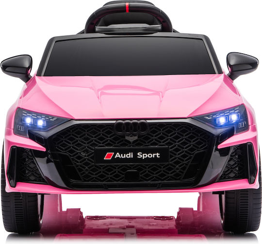 Audi RS3 Einsitzer mit Fernbedienung Lizensiert 12 Volt Rosa