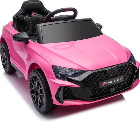Audi RS3 Einsitzer mit Fernbedienung Lizensiert 12 Volt Rosa