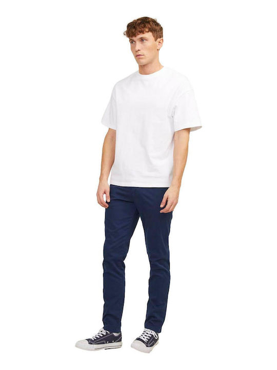 Trousers Chino in Slim Fit Navy Blazer